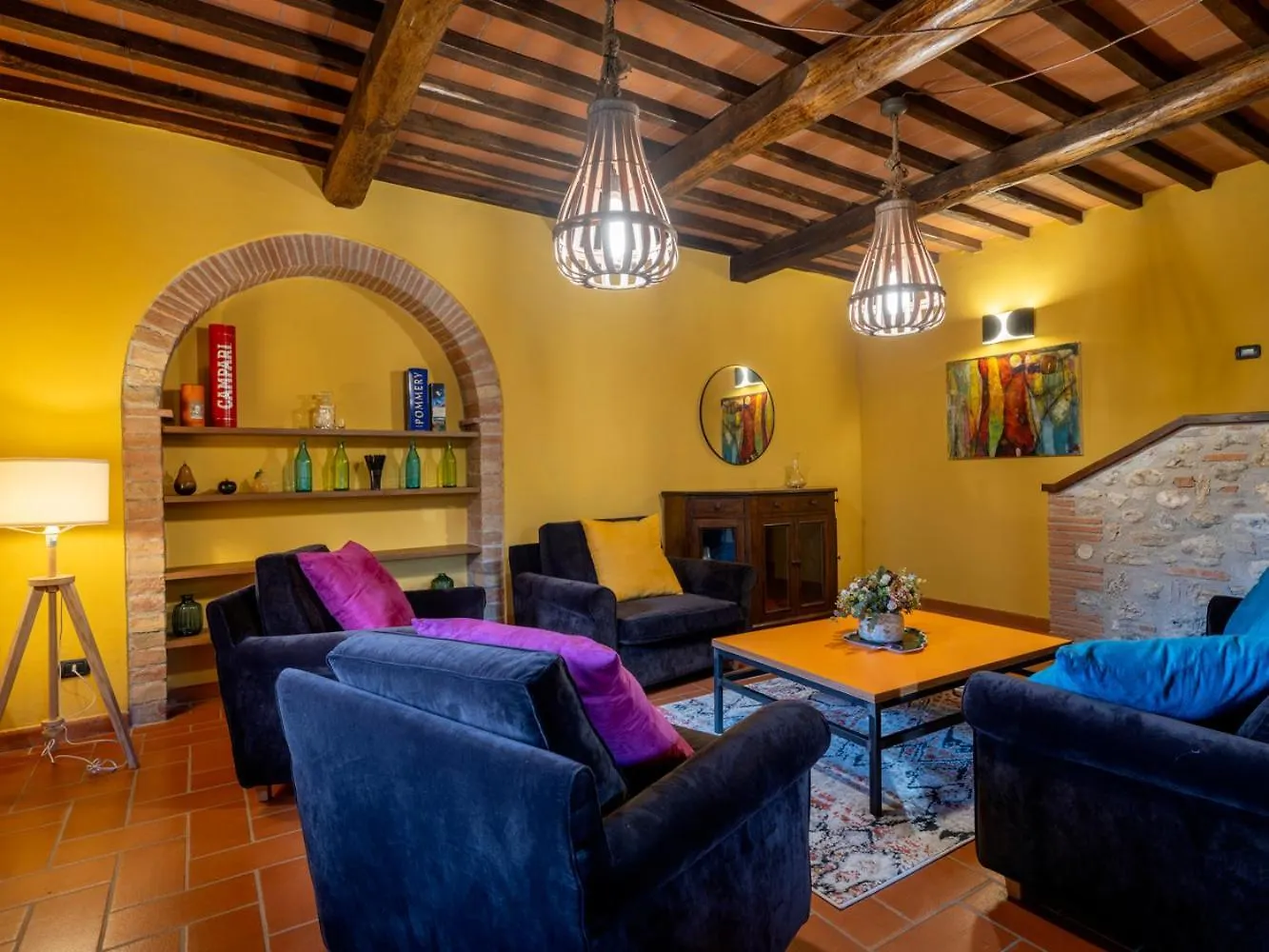 Lägenhetshotell Villa Poggio Alla Staffa Poderi Foci