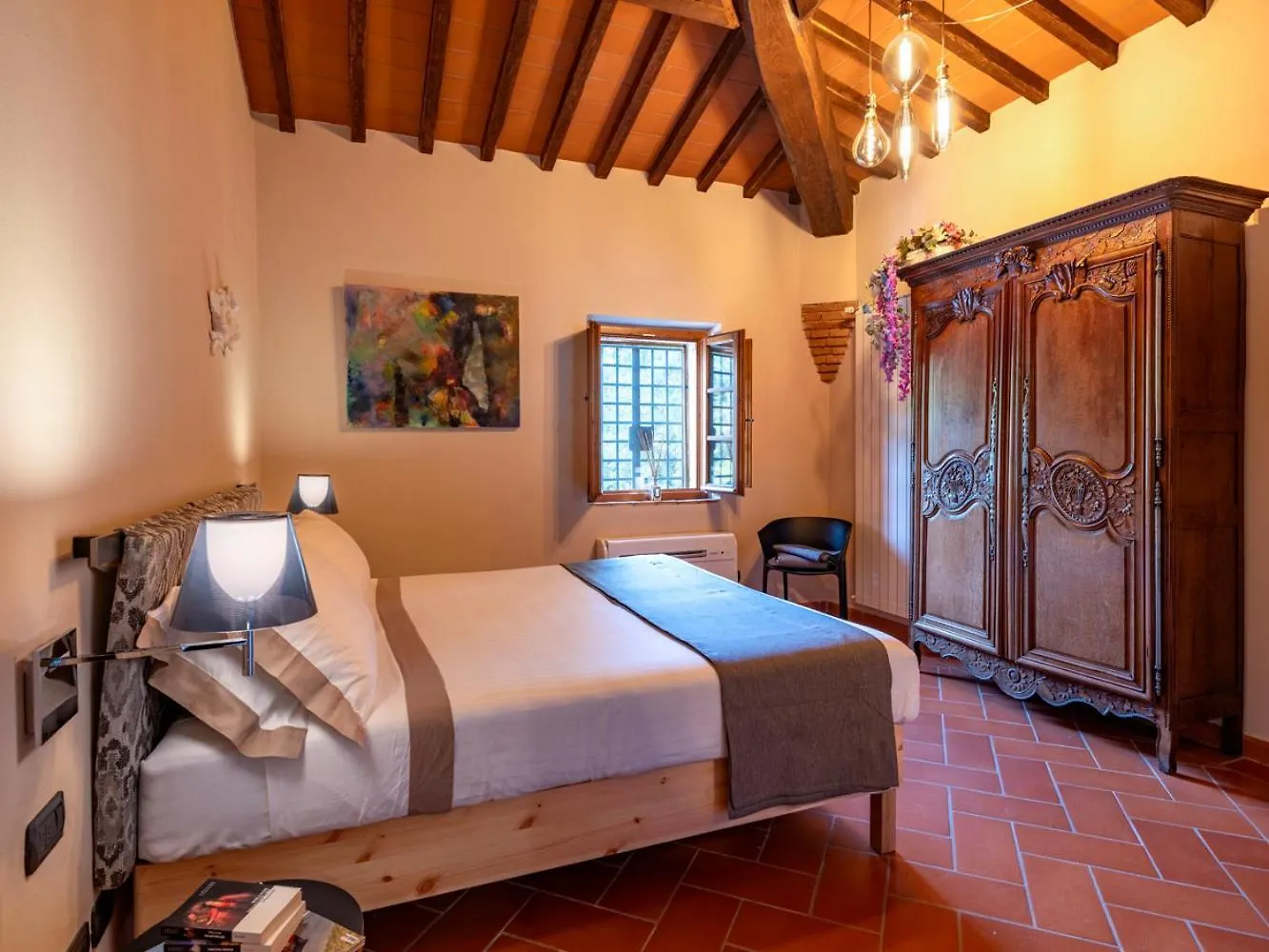 Lägenhetshotell Villa Poggio Alla Staffa Poderi Foci