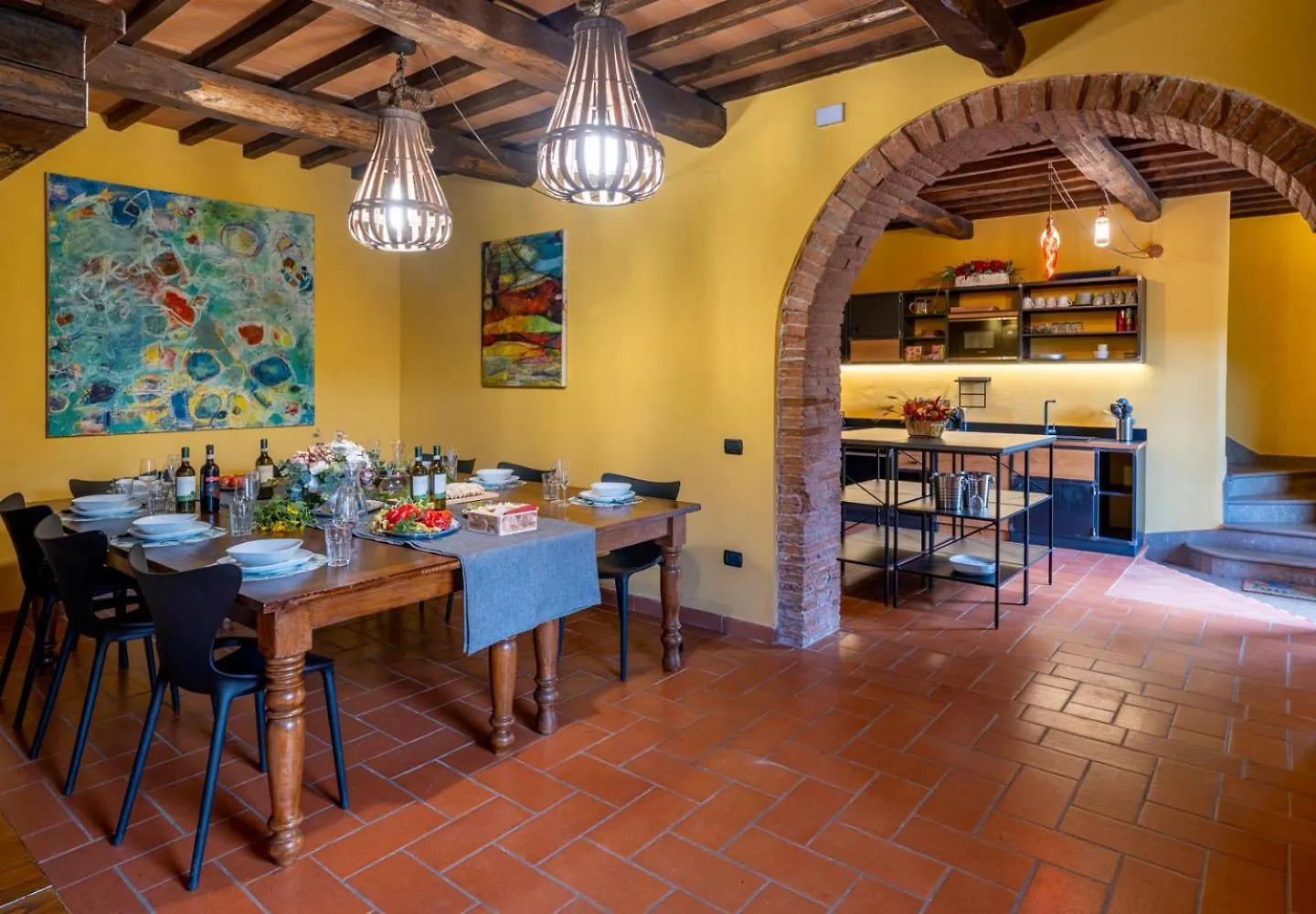 Lägenhetshotell Villa Poggio Alla Staffa Poderi Foci