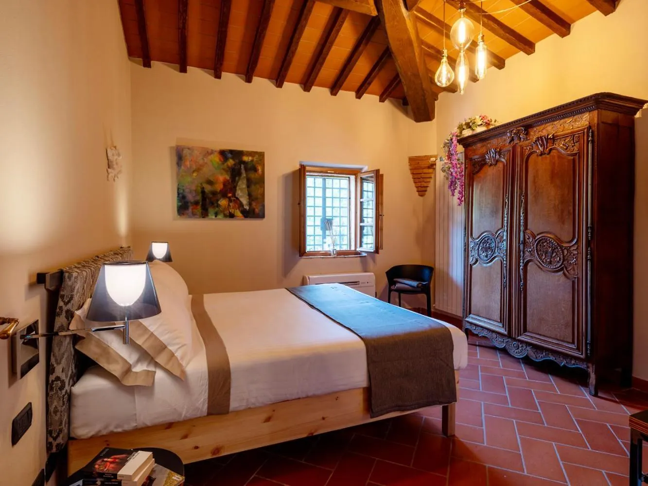 Villa Poggio Alla Staffa Poderi Foci Lägenhetshotell