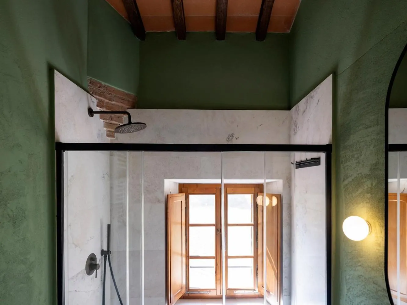 Villa Poggio Alla Staffa Poderi Foci Lägenhetshotell