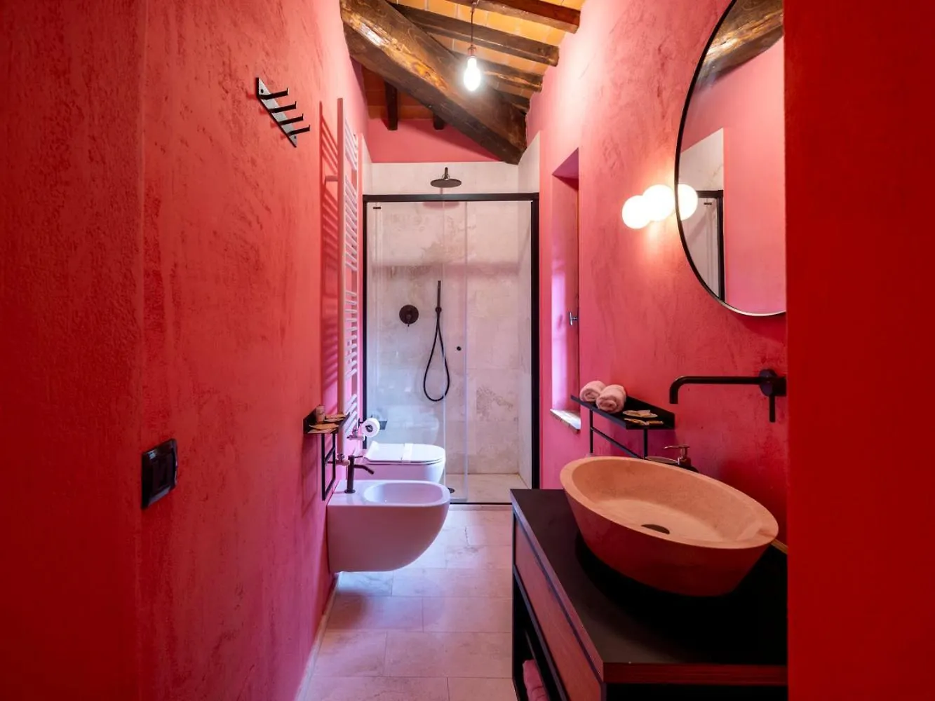 Villa Poggio Alla Staffa Poderi Foci Lägenhetshotell